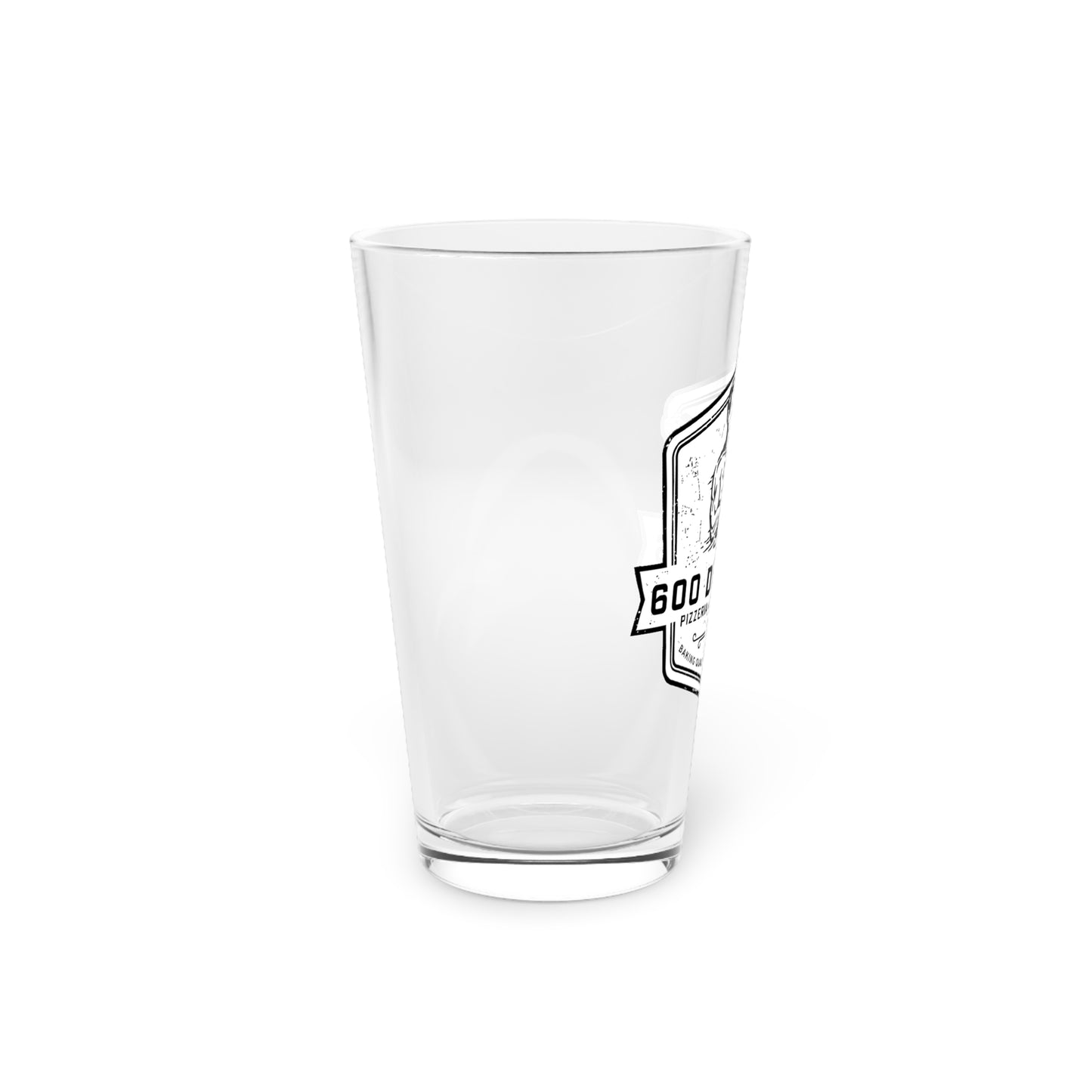 600 Degrees - Pint Glass, 16oz