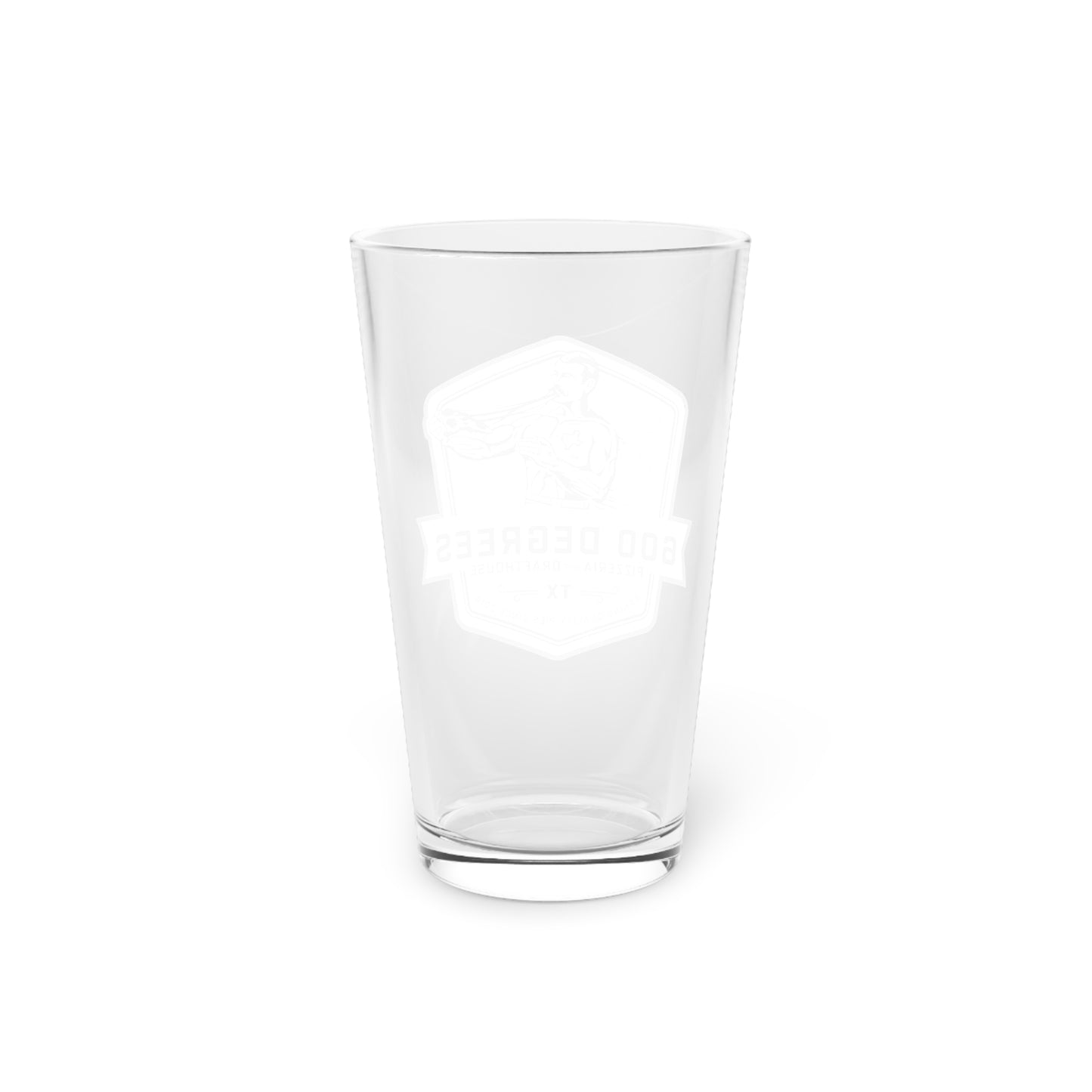 600 Degrees - Pint Glass, 16oz